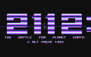 2112 - The Battle For Planet Earth Title Screen